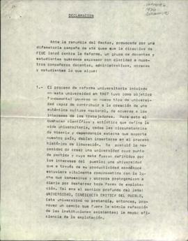 Declaración del Frente de Izquierda ante renuncia del Rector de la PUC