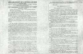 Diario Oficial. Acta Constitucional n.° 2