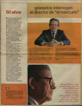Entrevista en El Domingo Granados juzgan a "El Mercurio"