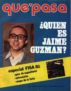 Entrevista en Qué Pasa ¿Quién es Jaime Guzmán?