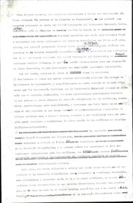 REPLICA DE GRUPO DE CATOLICOS ANTE RESPUESTA DE OBISPOS A DECLARACION EN QUE DEFIENDEN LIBERTAD D...