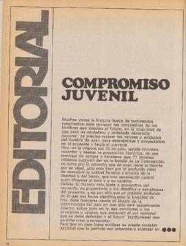 Editorial "Compromiso juvenil", Realidad año 1, número 2