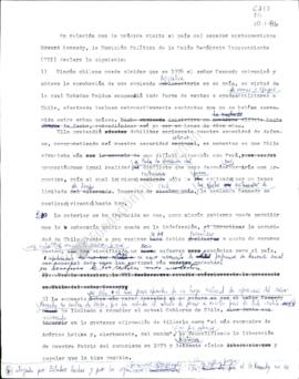 Prensa Borrador Declaración Pública Visita de Senador Edward Kennedy