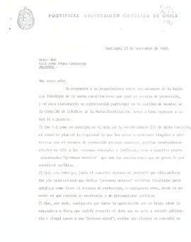 Carta a Guillermo Bruna