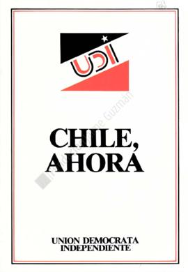 Documento de la Unión Demócrata Independiente "Chile Ahora"