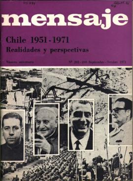 MENSAJE: CHILE 1951-1971, REALIDADES Y PERSPECTIVAS