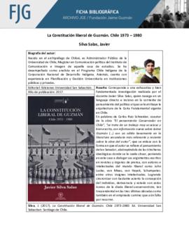 Ficha bibliográfica. La Constitución liberal de Guzmán