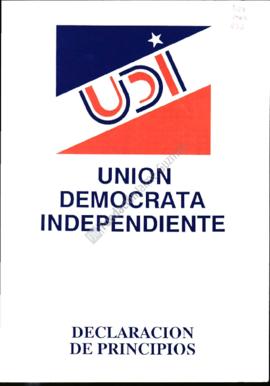 Declaración de principios del movimiento Unión Demócrata Independiente