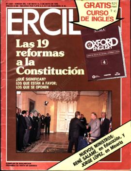 Prensa Ercilla. Anuncios de Cáceres Los 19 Puntos de Avance