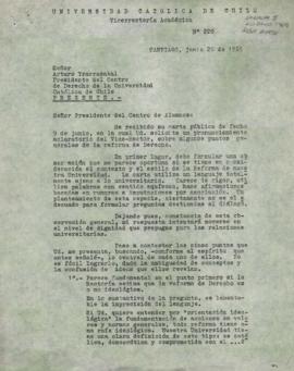 Carta a Arturo Yrarrázabal