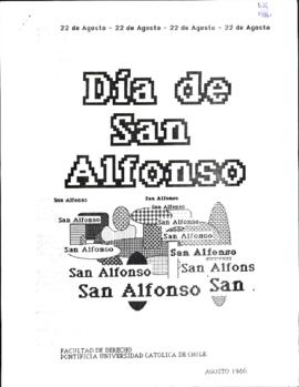 Día de San Alfonso